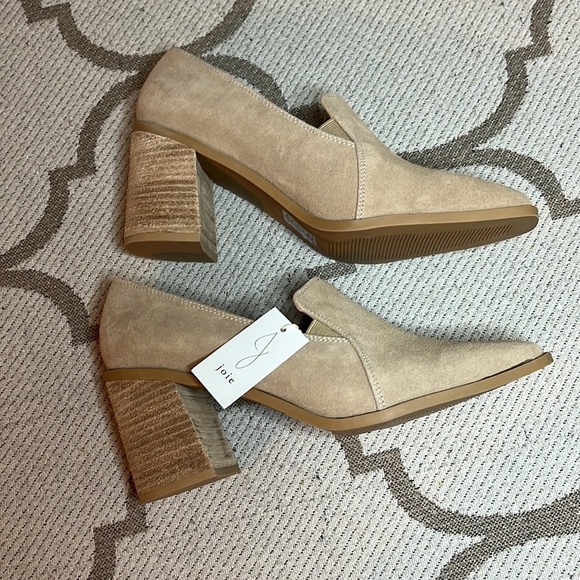 JOIE Wevenly 3” block heels suede upper closed toe shoes - Picture 12 of 13